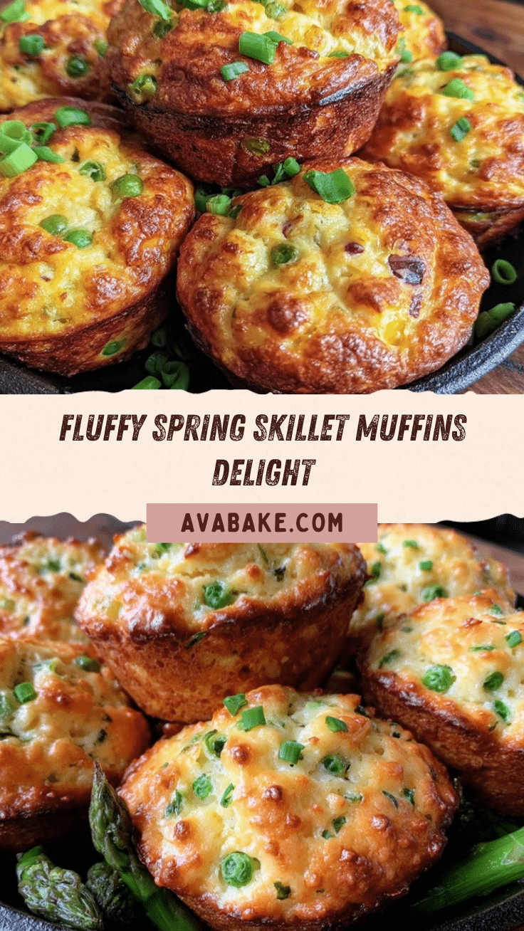 spring skillet muffins recipe