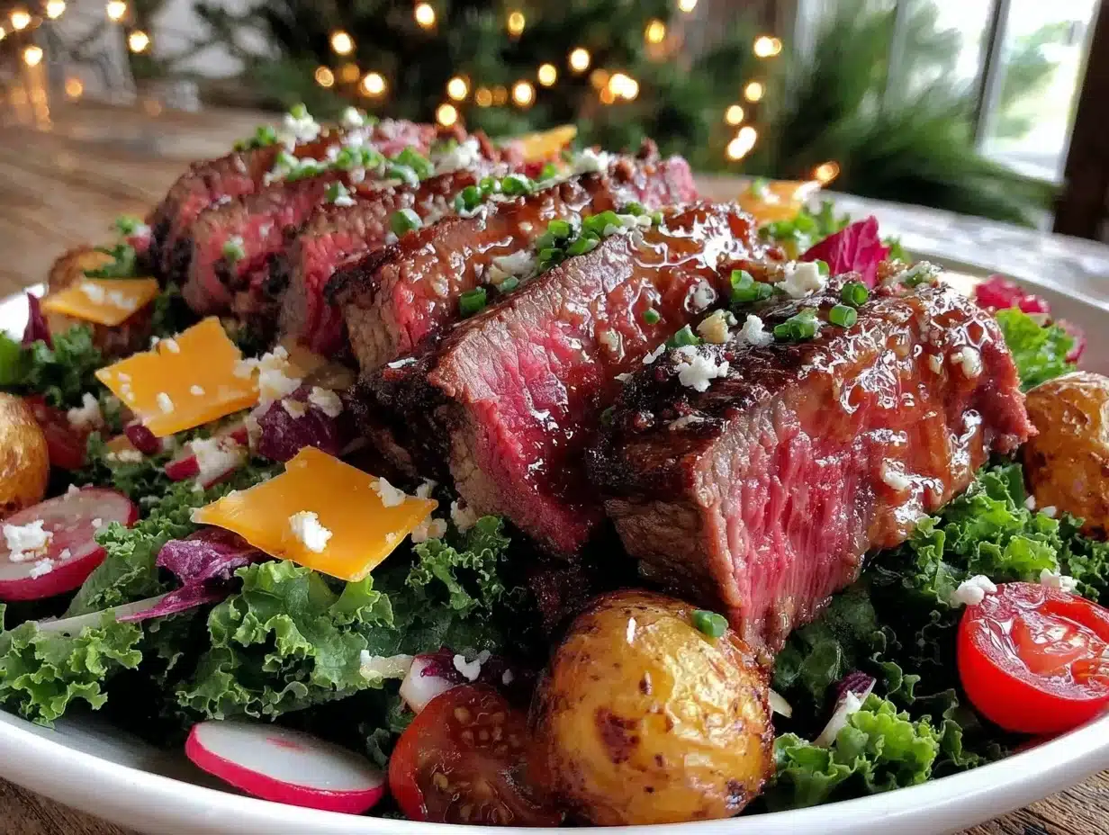 st patrick’s day beef salad bowl - featured image