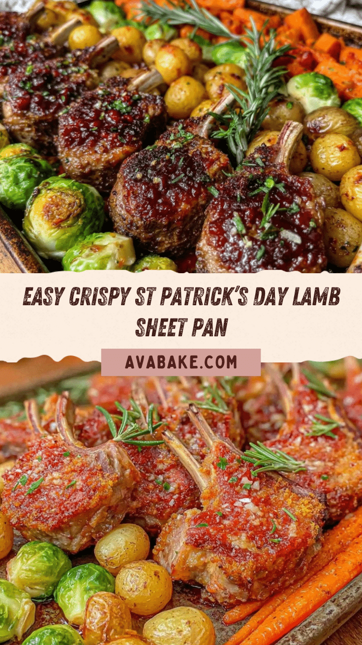 st patrick’s day lamb sheet pan dinner recipe