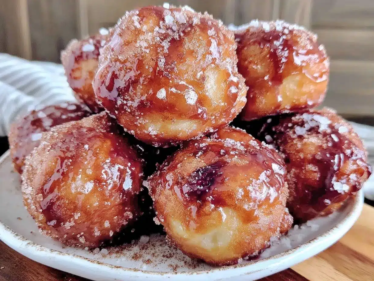 air fryer cinnamon sugar donut holes preparation steps