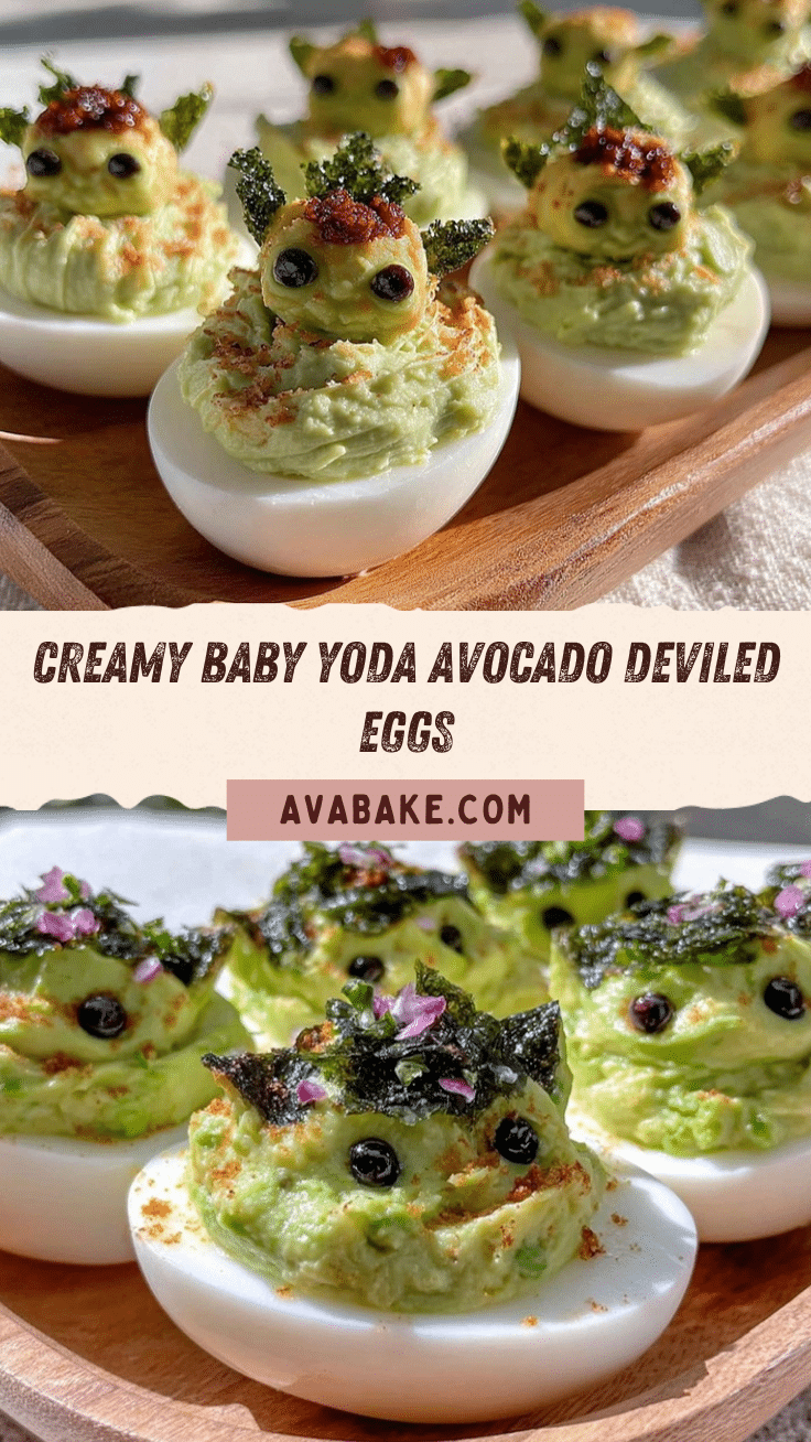baby yoda deviled eggs recipe