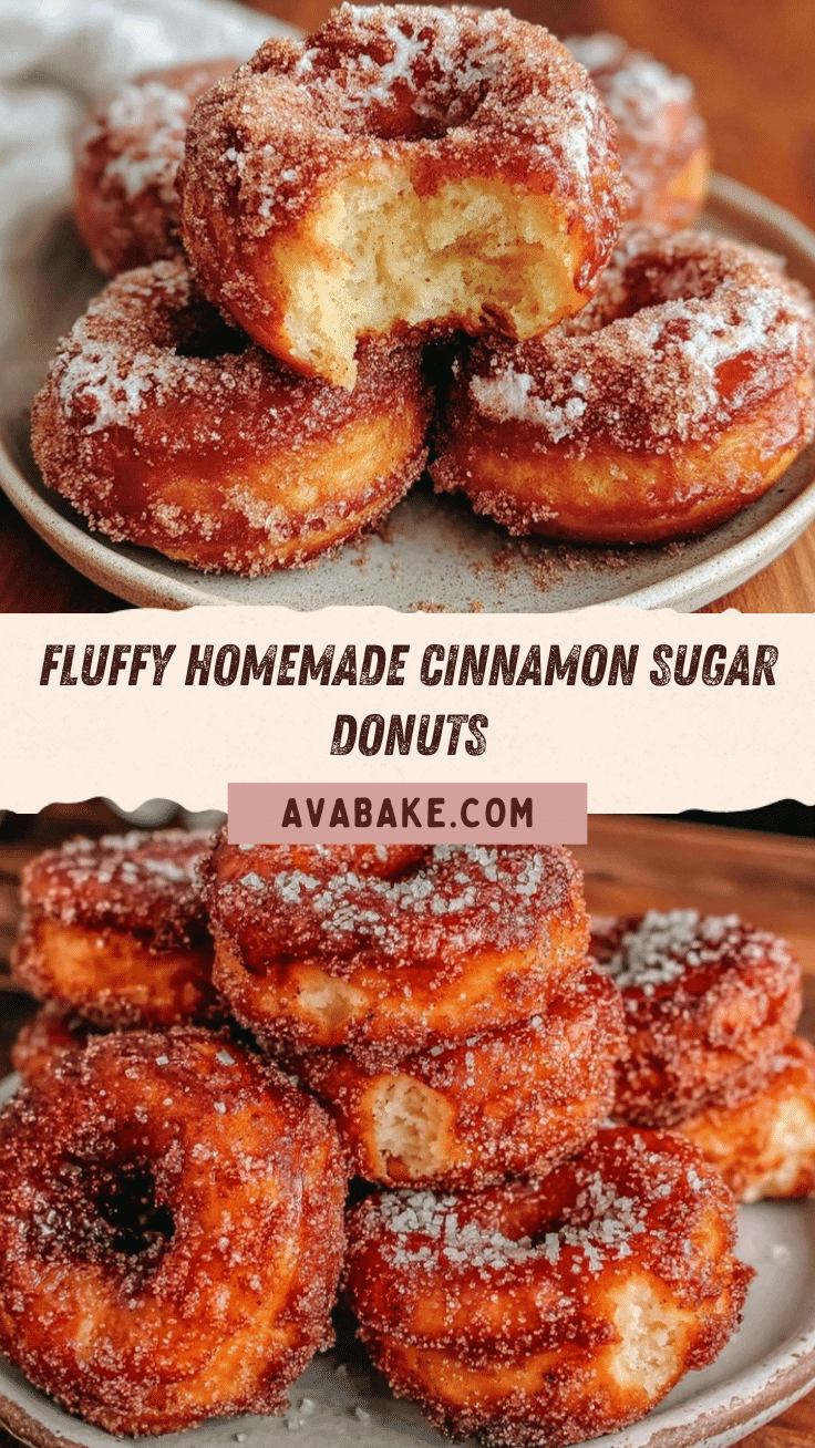baked cinnamon sugar donuts recipe