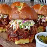 BBQ pulled pork sliders - featured image