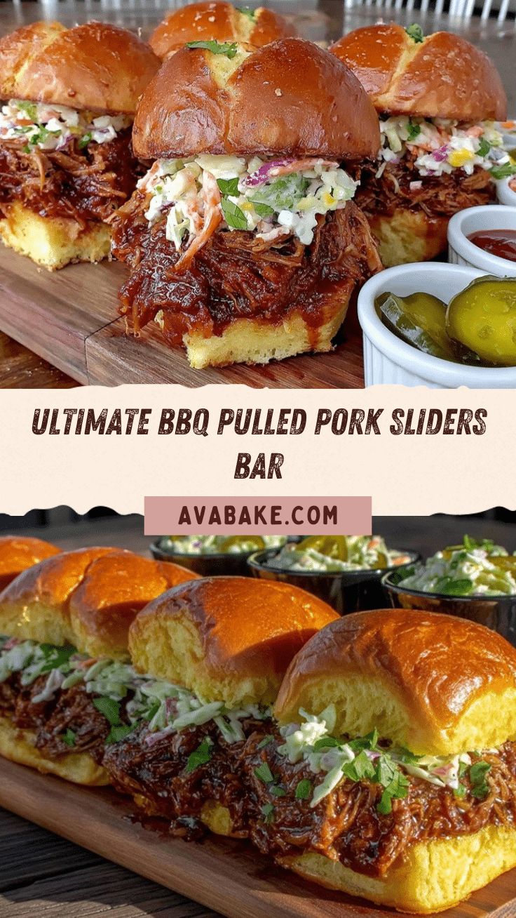 BBQ pulled pork sliders recipe