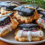 cap and diploma sugar cookies - featured image