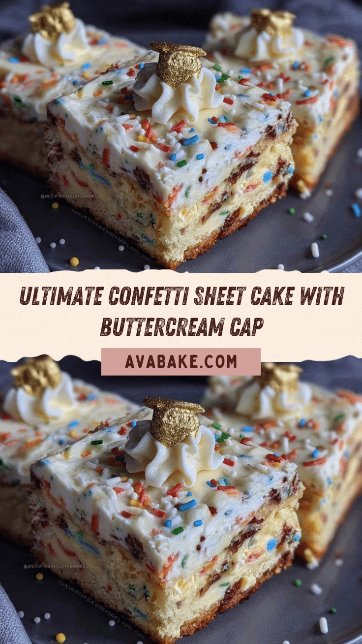 confetti sheet cake recipe recipe