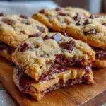 cozy wookiee cookie chocolate chip sandwiches - featured image