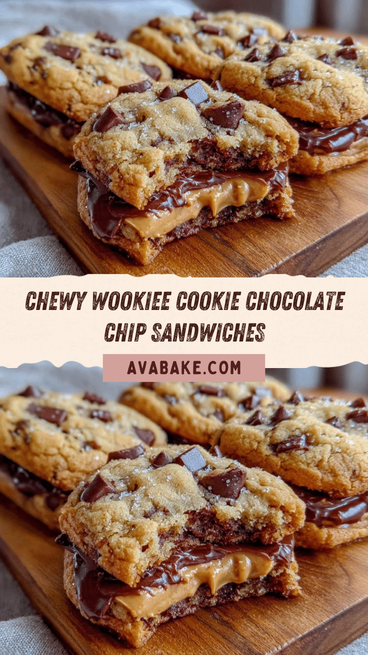 cozy wookiee cookie chocolate chip sandwiches recipe