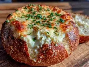 creamy baked spinach artichoke dip - featured image