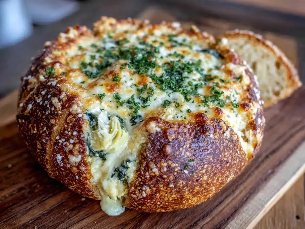 creamy baked spinach artichoke dip preparation steps