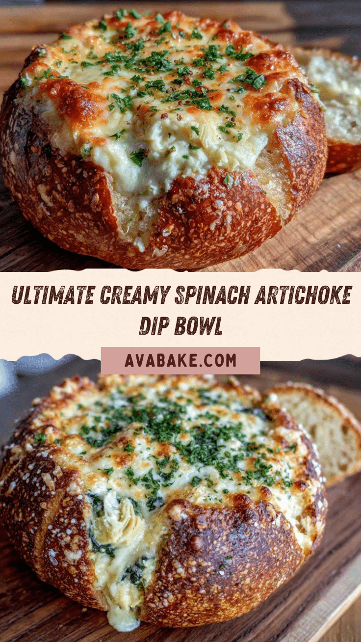 creamy baked spinach artichoke dip recipe