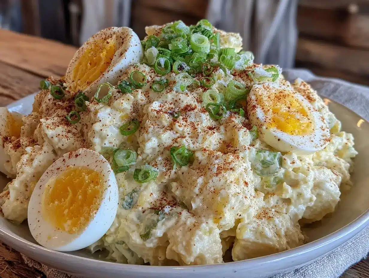 creamy classic southern potato salad preparation steps