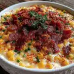 creamy cold corn chowder - featured image
