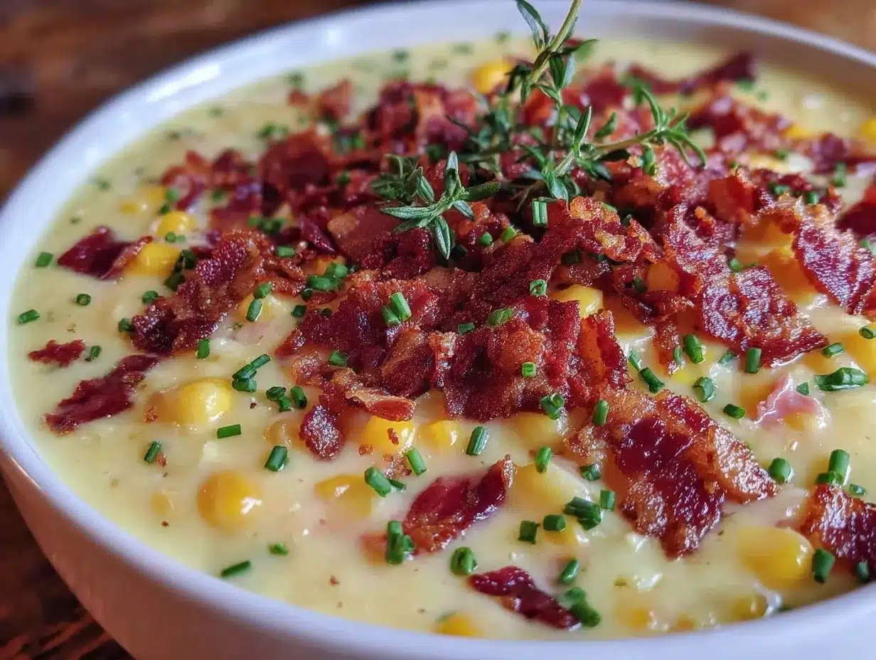 creamy cold corn chowder preparation steps