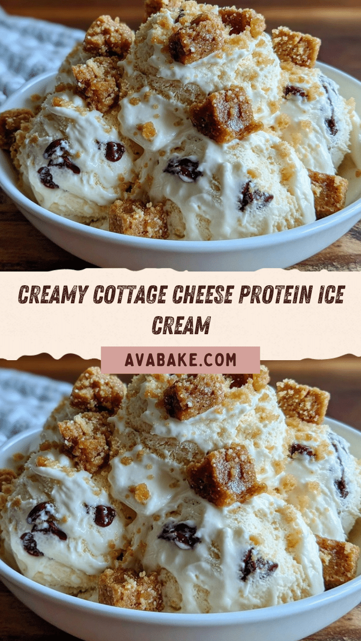 creamy cottage cheese protein ice cream recipe