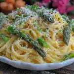 Creamy Lemon Asparagus Pasta - featured image