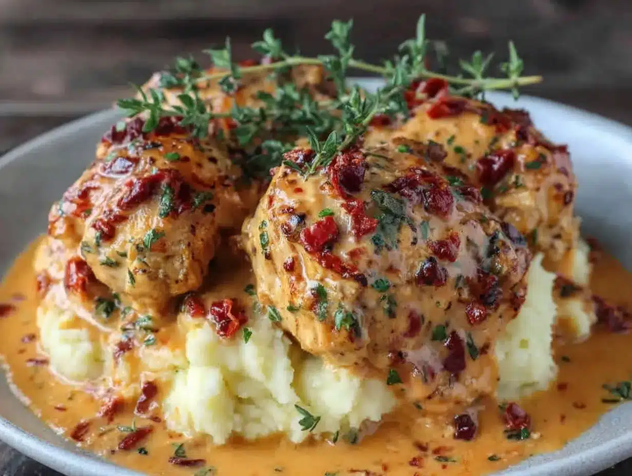 creamy marry me chicken preparation steps