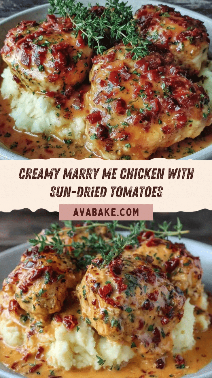 creamy marry me chicken recipe