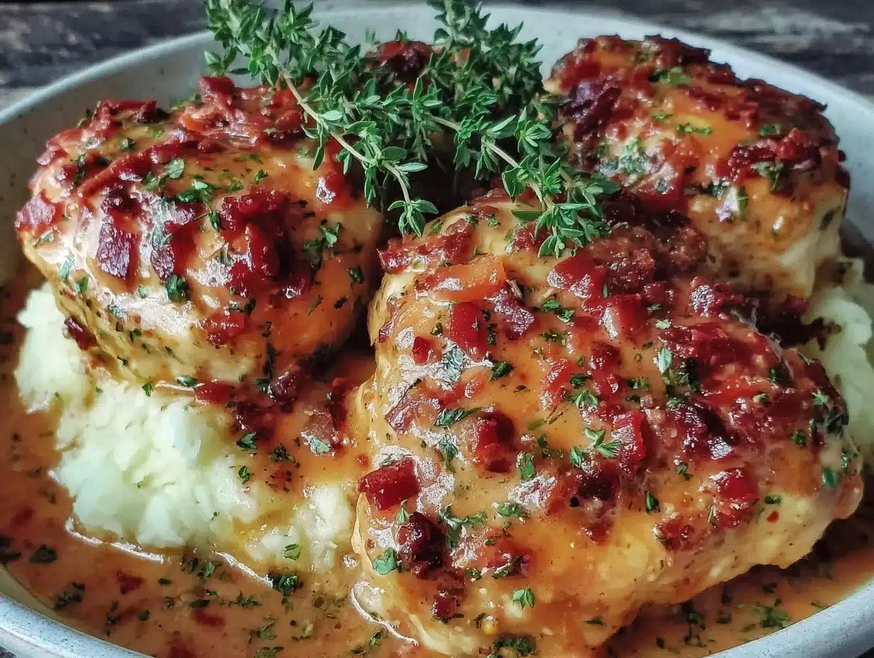 creamy marry me chicken - featured image