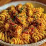 creamy one-pot cajun chicken pasta - featured image