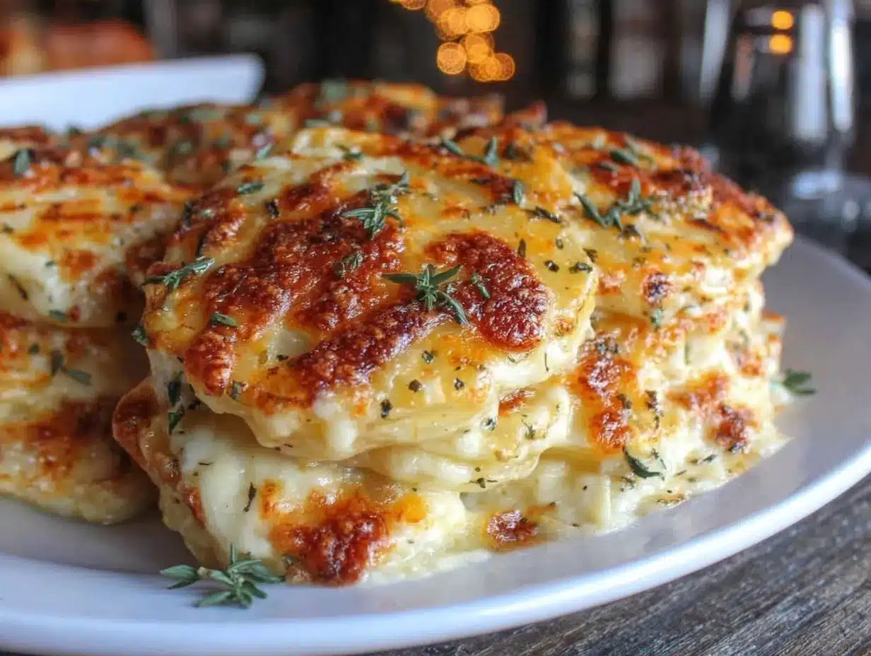 creamy scalloped potatoes preparation steps