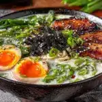 creamy tonkotsu-style ramen bowl - featured image