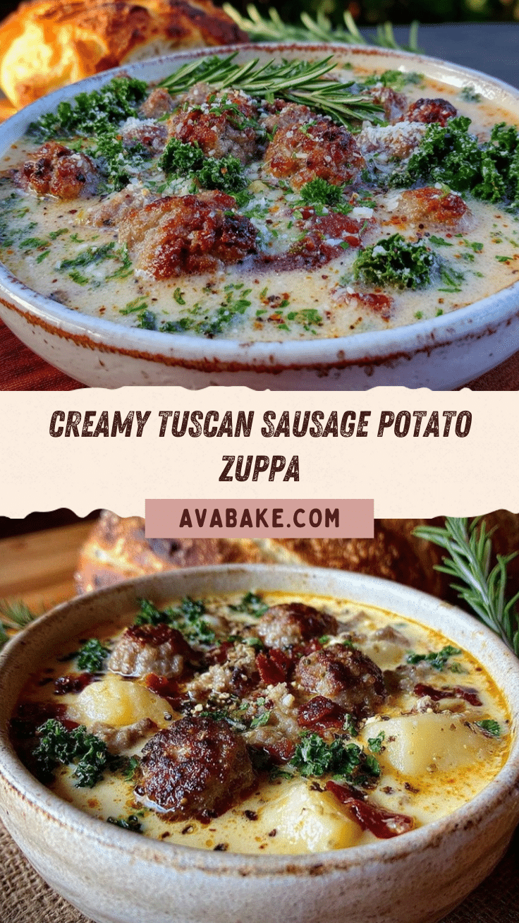 creamy tuscan sausage zuppa toscana recipe