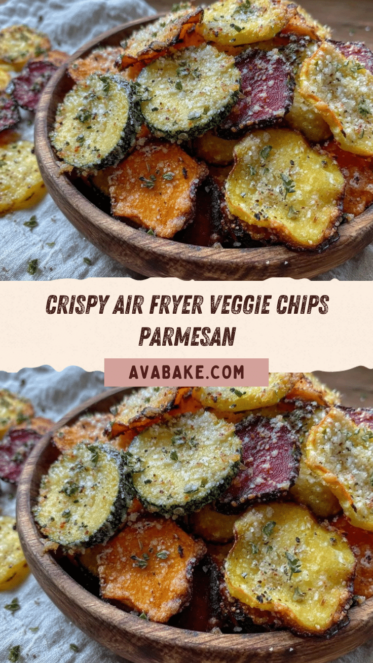 crispy air fryer vegetable chips recipe