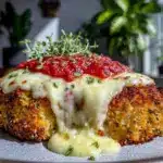 crispy baked chicken Parmesan - featured image