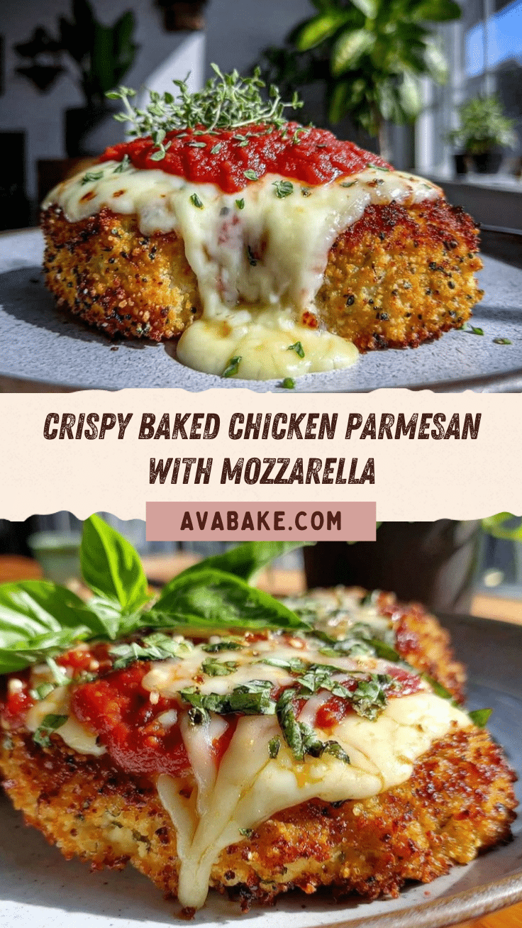 crispy baked chicken Parmesan recipe