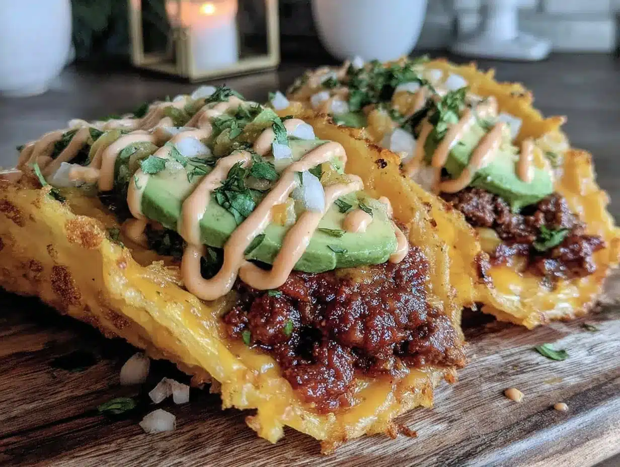 crispy blackstone smash tacos preparation steps