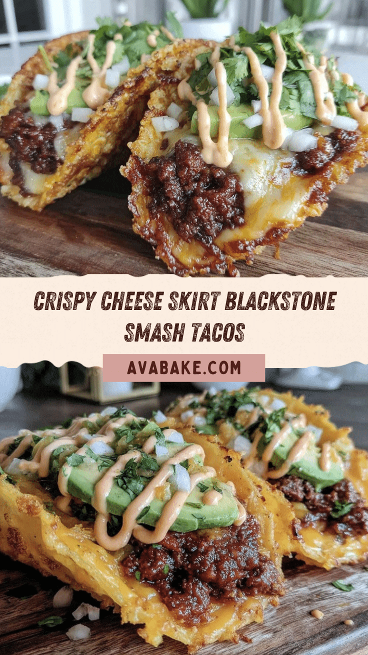 crispy blackstone smash tacos recipe