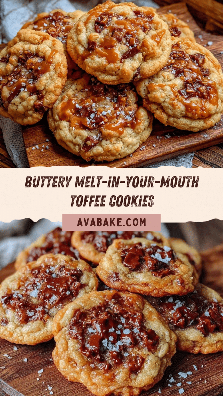 crispy butter crunch toffee cookies recipe
