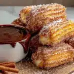 crispy churro bites - featured image