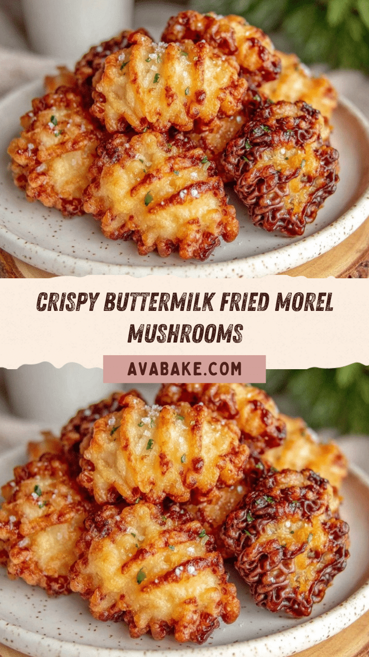 crispy fried morel mushrooms recipe