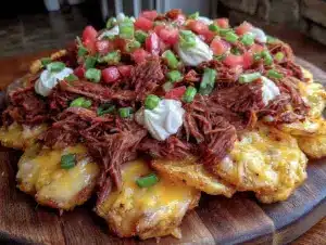 crispy loaded Irish nachos - featured image