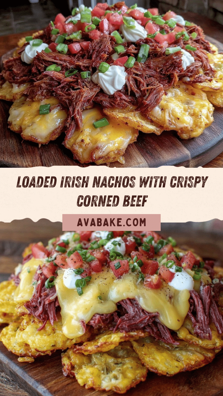 crispy loaded Irish nachos recipe