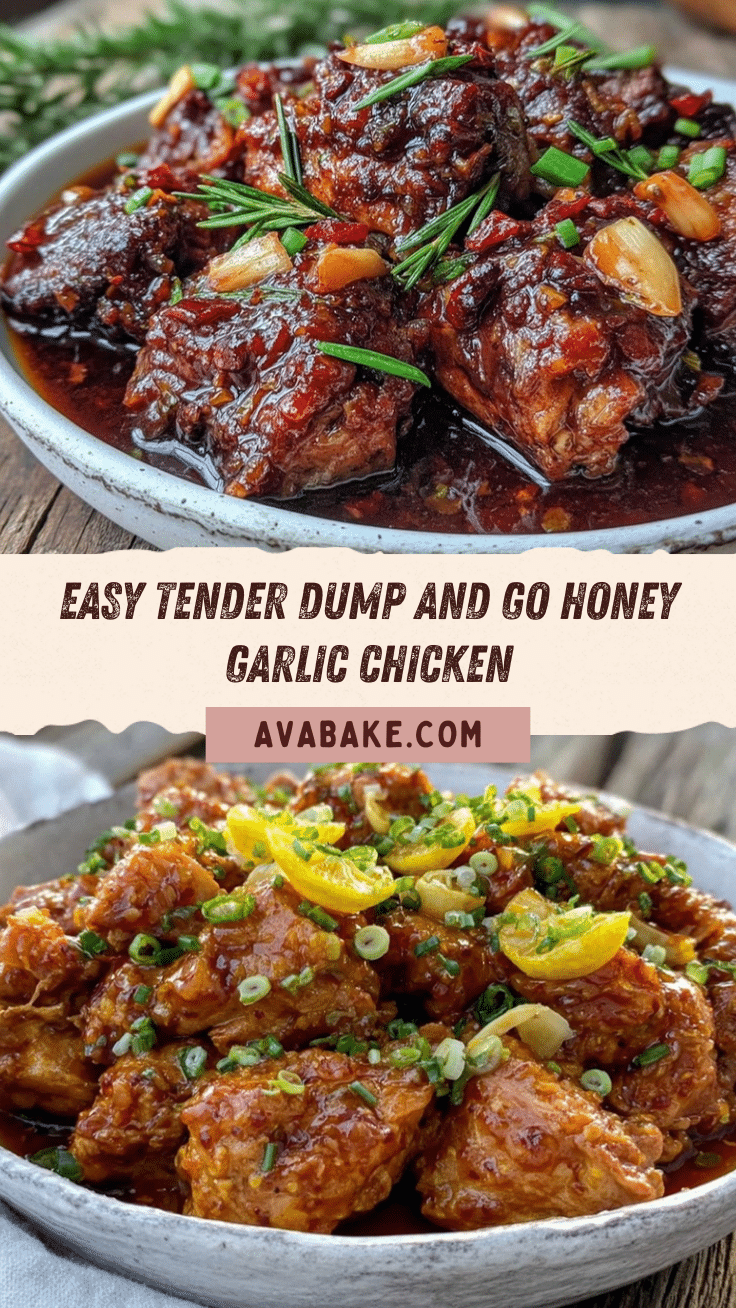 crockpot honey garlic chicken recipe