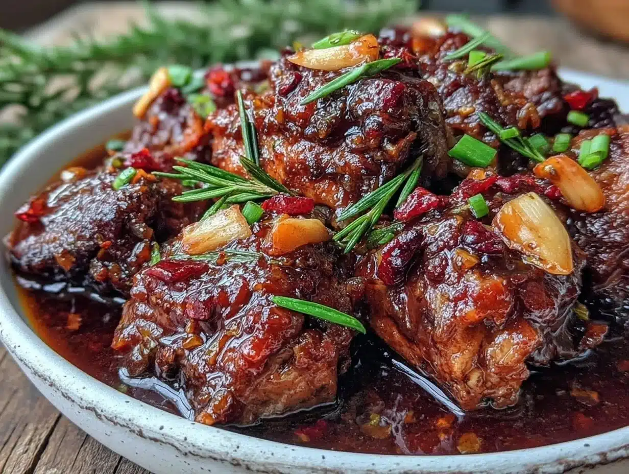 crockpot honey garlic chicken - featured image