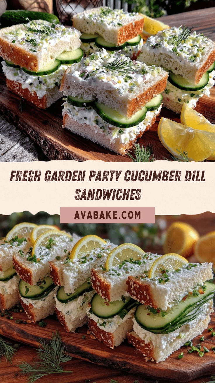 cucumber tea sandwiches recipe