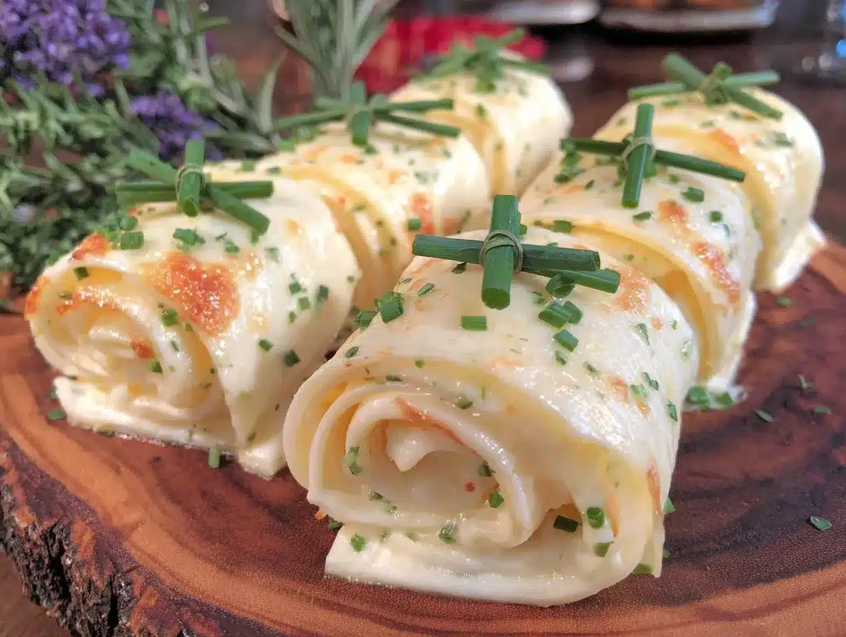 diploma-shaped cheese roll-ups preparation steps