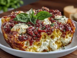 easy cheesy baked ziti - featured image