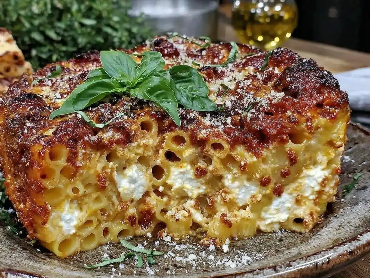 easy cheesy baked ziti preparation steps