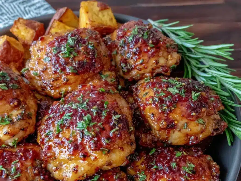 Easy Crispy Honey Mustard Chicken - featured image