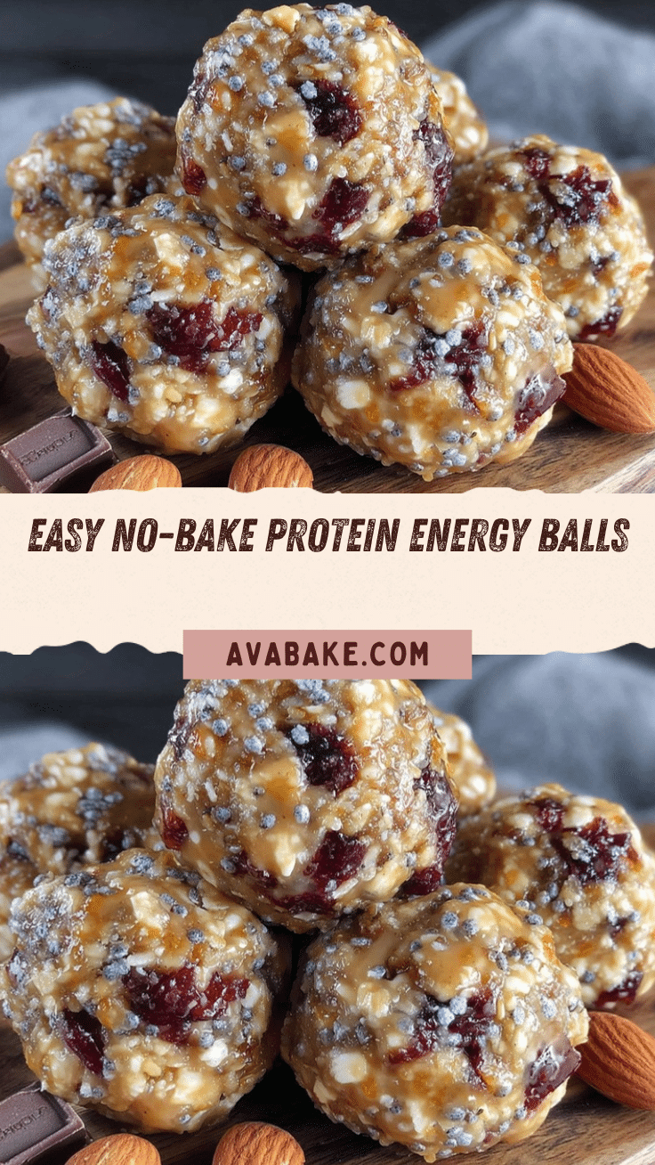 easy no-bake protein energy balls recipe