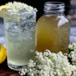 elderflower cordial syrup - featured image