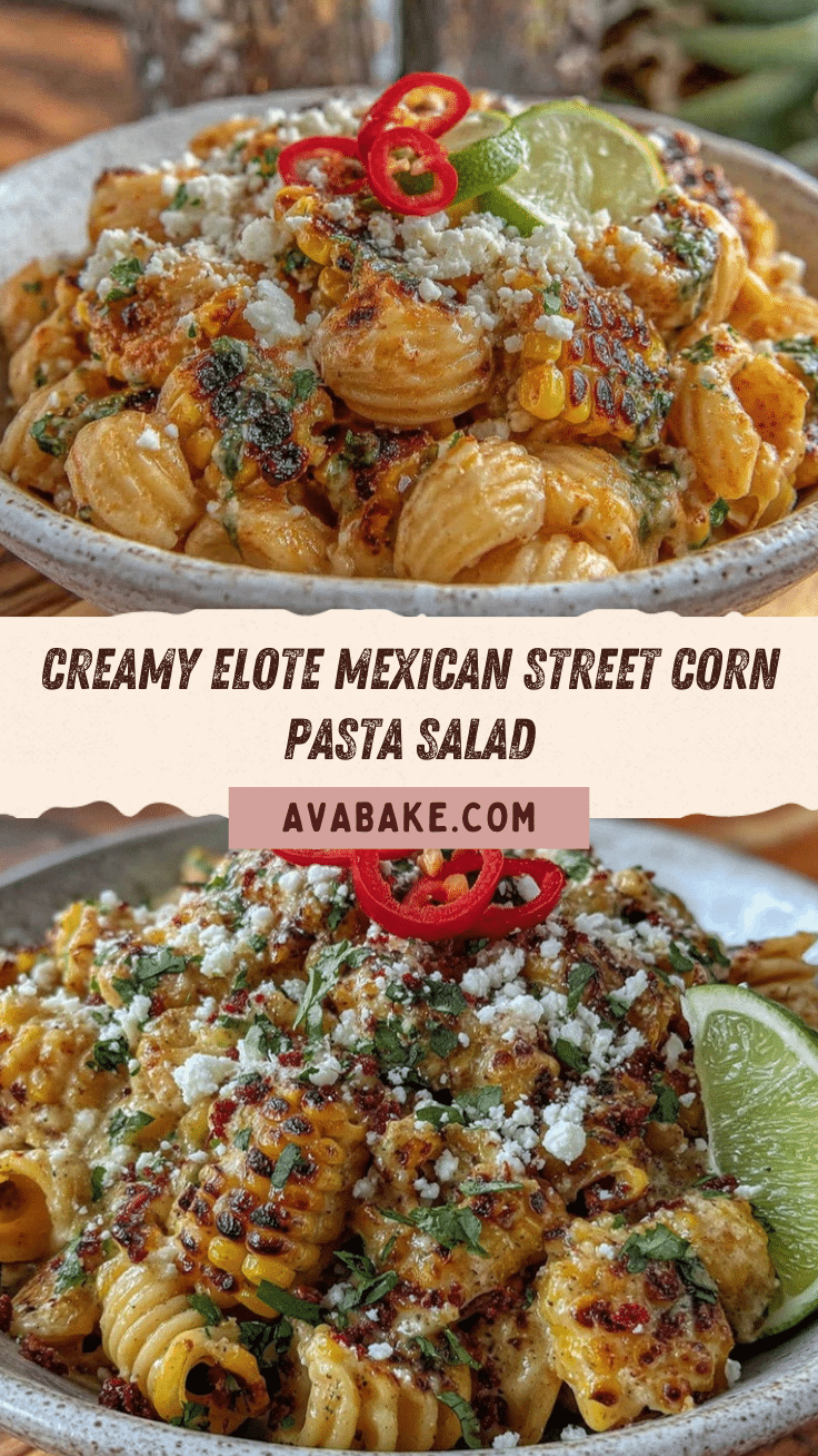 elote mexican street corn pasta salad recipe
