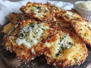 everything bagel cheese crisps - featured image