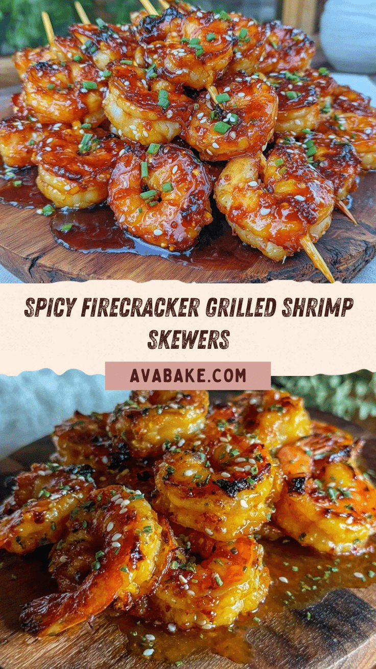 firecracker grilled shrimp skewers recipe