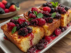 fluffy sheet pan pancakes - featured image